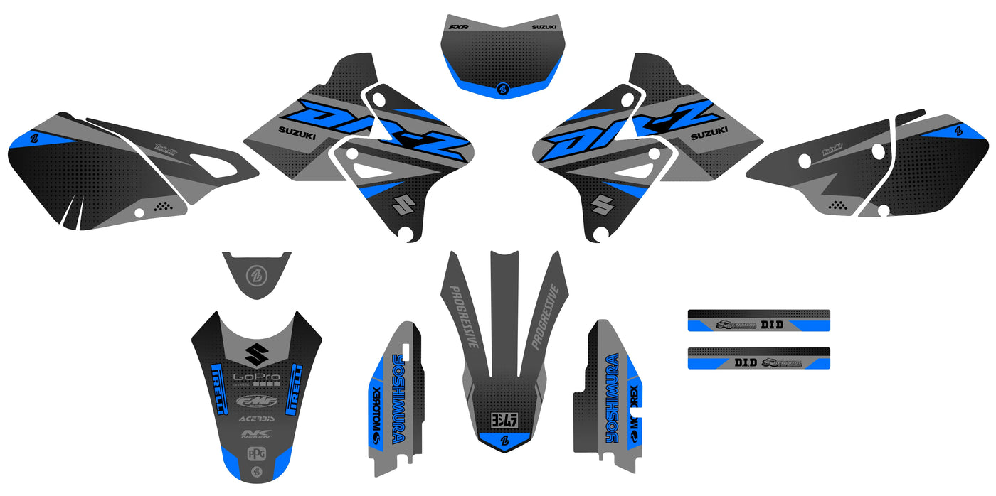 graphics kit SUZUKI DRZ 400 - FEROX