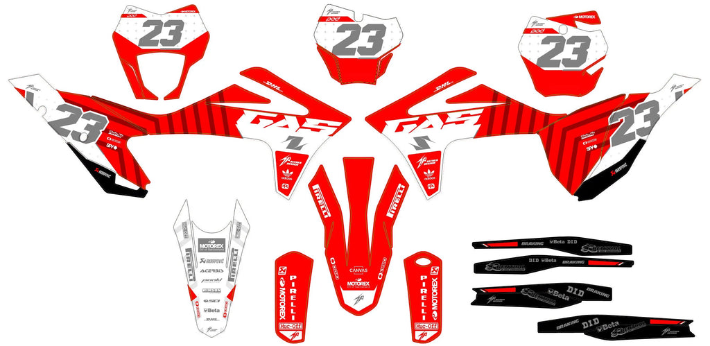 Kit Déco GASGAS EC / EC-F / MC / MC-F 2020-2023 - GRYNDX