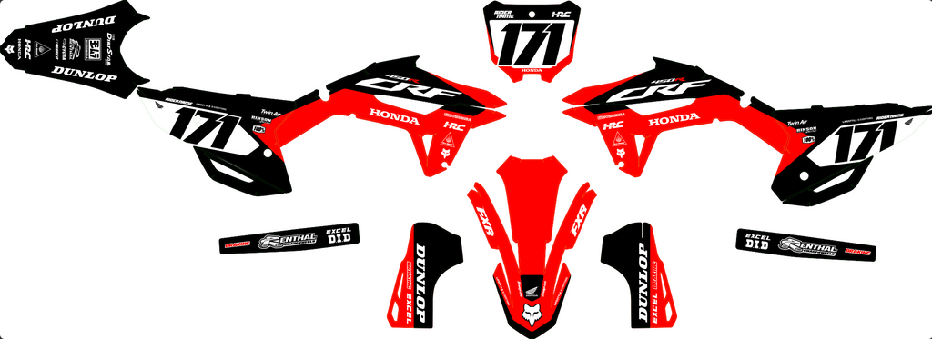 Kit déco BETA RR Enduro 2020-2022 - MUDSLR