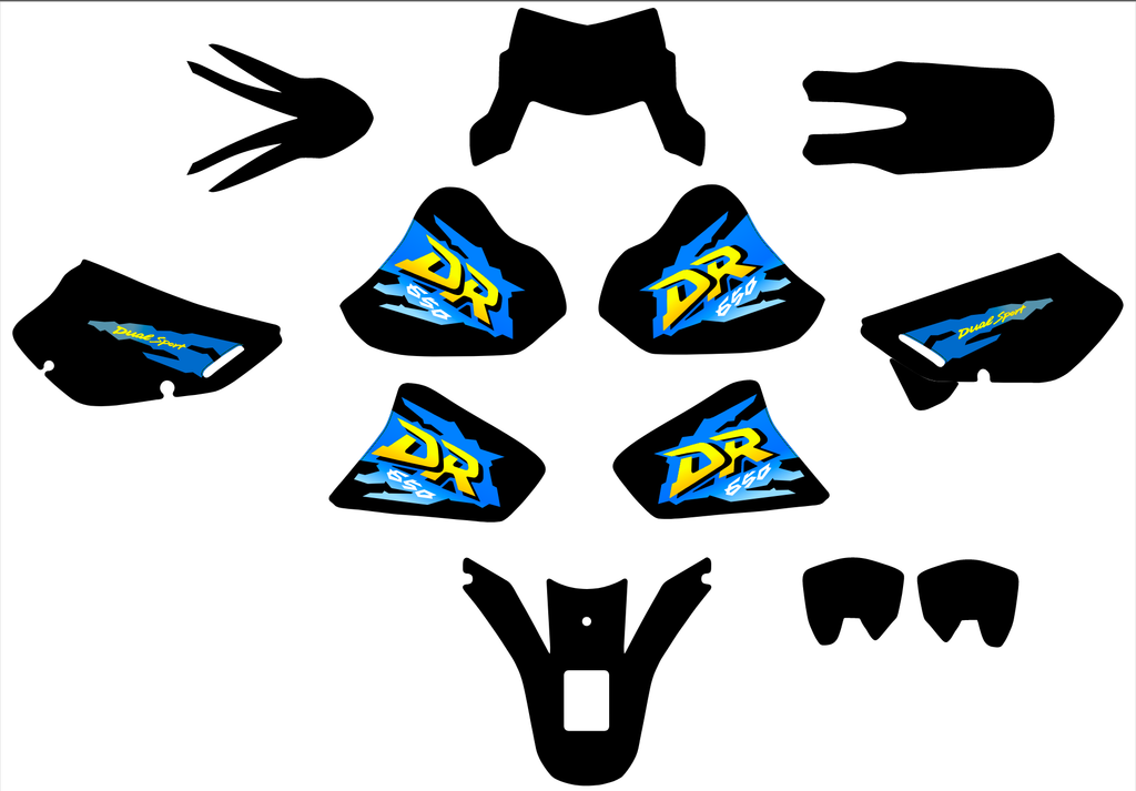 Kit Déco SUZUKI DR 650 1996-2025 - NITRIX