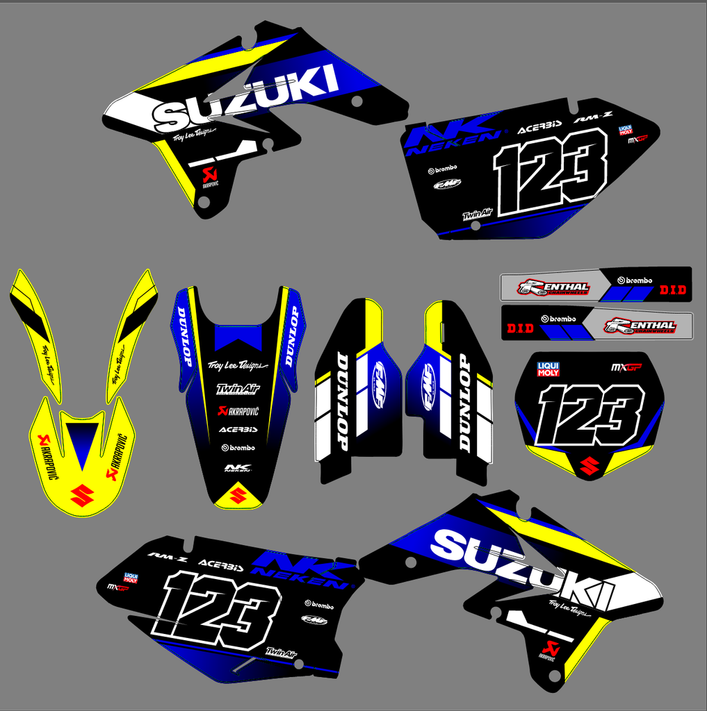 Kit déco BETA RR Enduro 2020-2022 - KRYPTIX