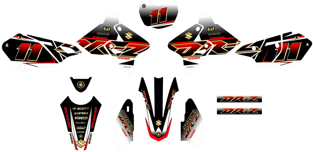 Kit déco BETA RR Enduro 2020-2022 - SKORCH