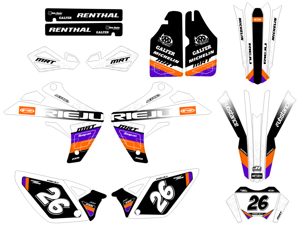Kit Déco RIEJU MRT 2009-2021  - TRAXYN