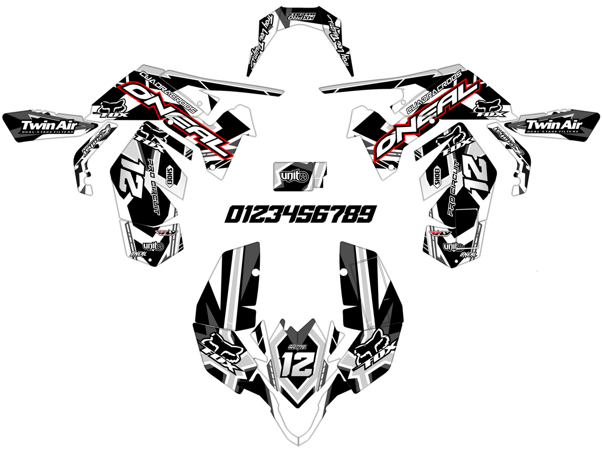 Dekor-Kit SUZUKI LTR 450 - VORTIX