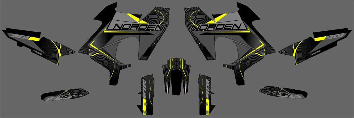 graphics kit HUSQVARNA NORDEN 901 - ZAVIKON