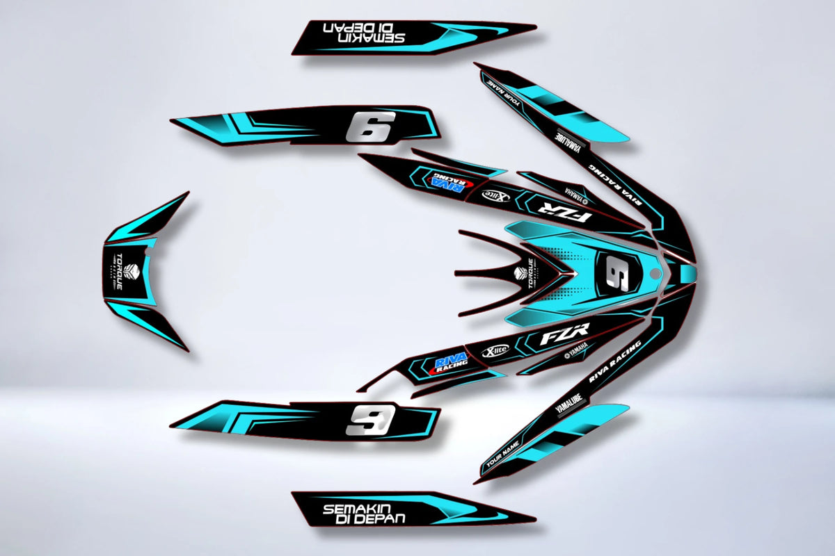 graphics kit Yamaha FZR FZS 1800 SHO 2009-2013 Waverunner - ZORAX