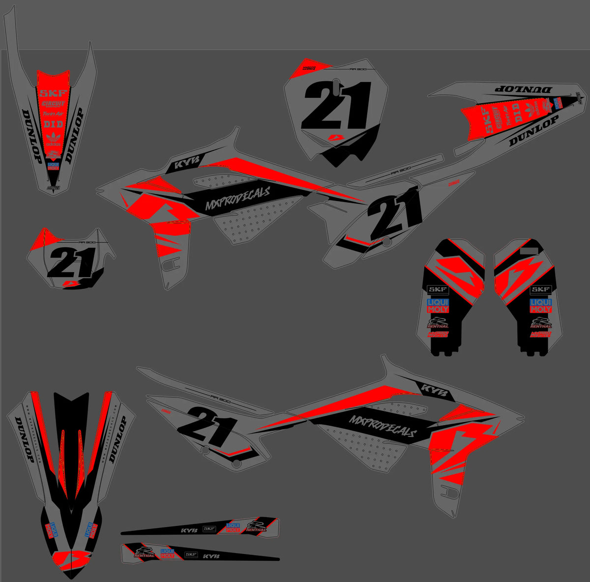 graphics kit BETA RR Enduro 2020-2022 - FURYON