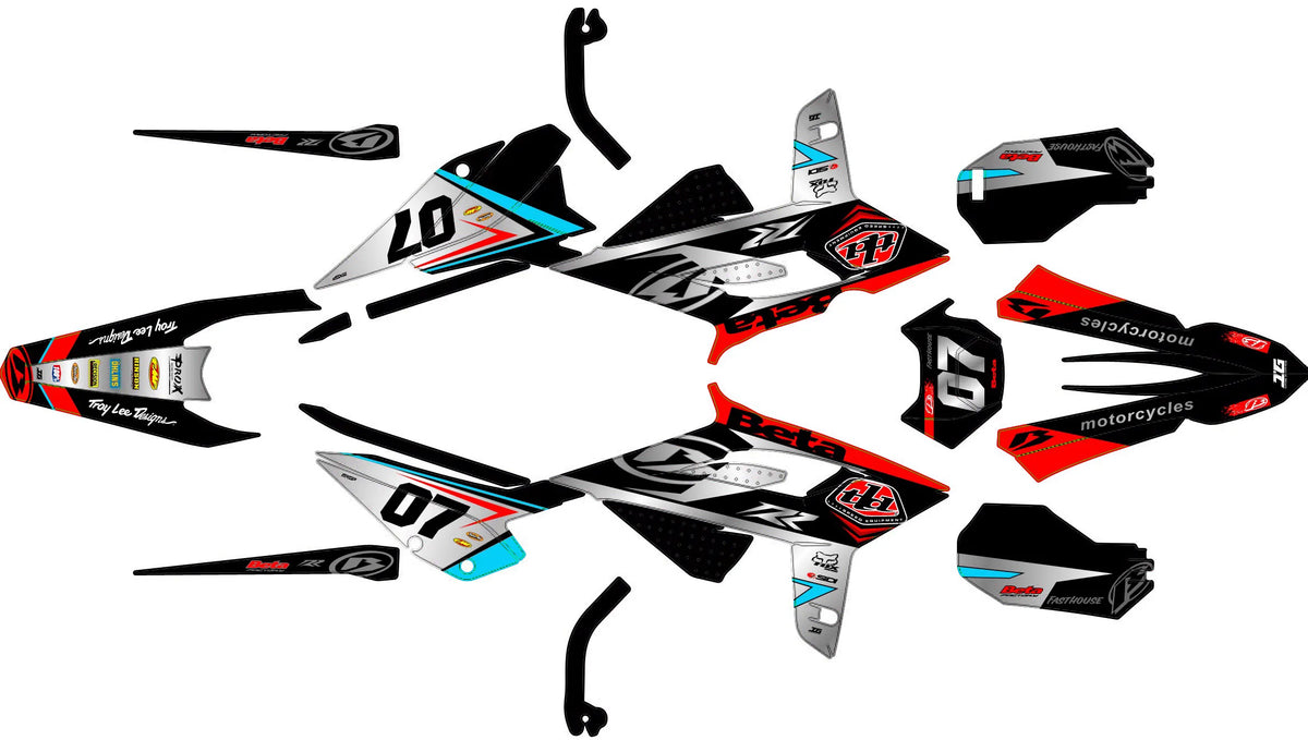 kit grafiche BETA RR Enduro 2020-2022 - XELTOR