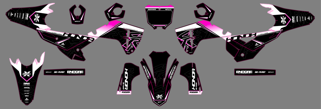 Kit déco BETA RR Enduro 2020-2022 - VEXTOR