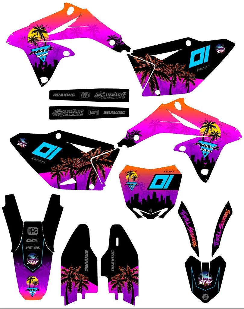 Kit déco BETA RR Enduro 2020-2022 - VORTICA