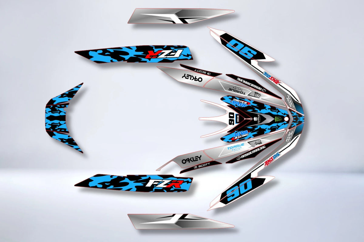 graphics kit Yamaha FZR FZS 1800 SHO 2009-2013 Waverunner - TORVEX