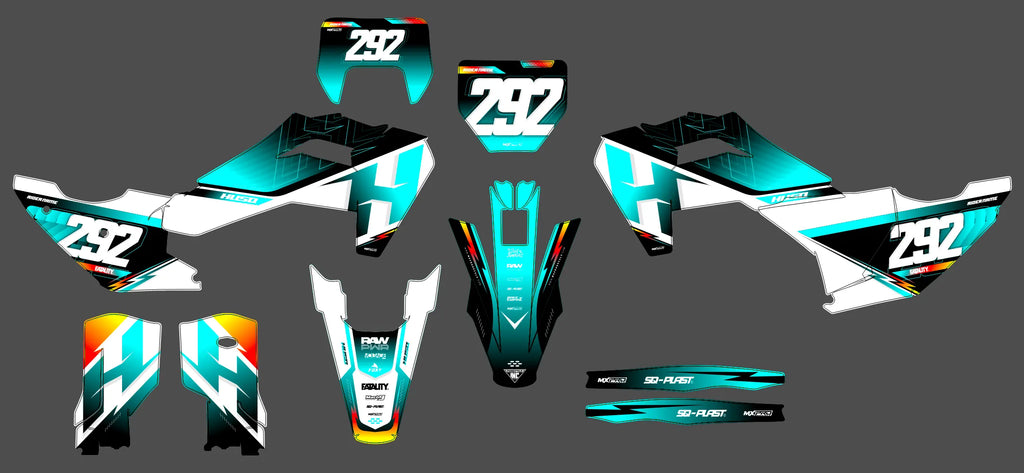 Kit déco BETA RR Enduro 2020-2022 - ZYNTRA
