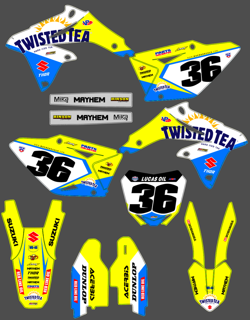 Kit déco BETA RR Enduro 2020-2022 - VORZUX