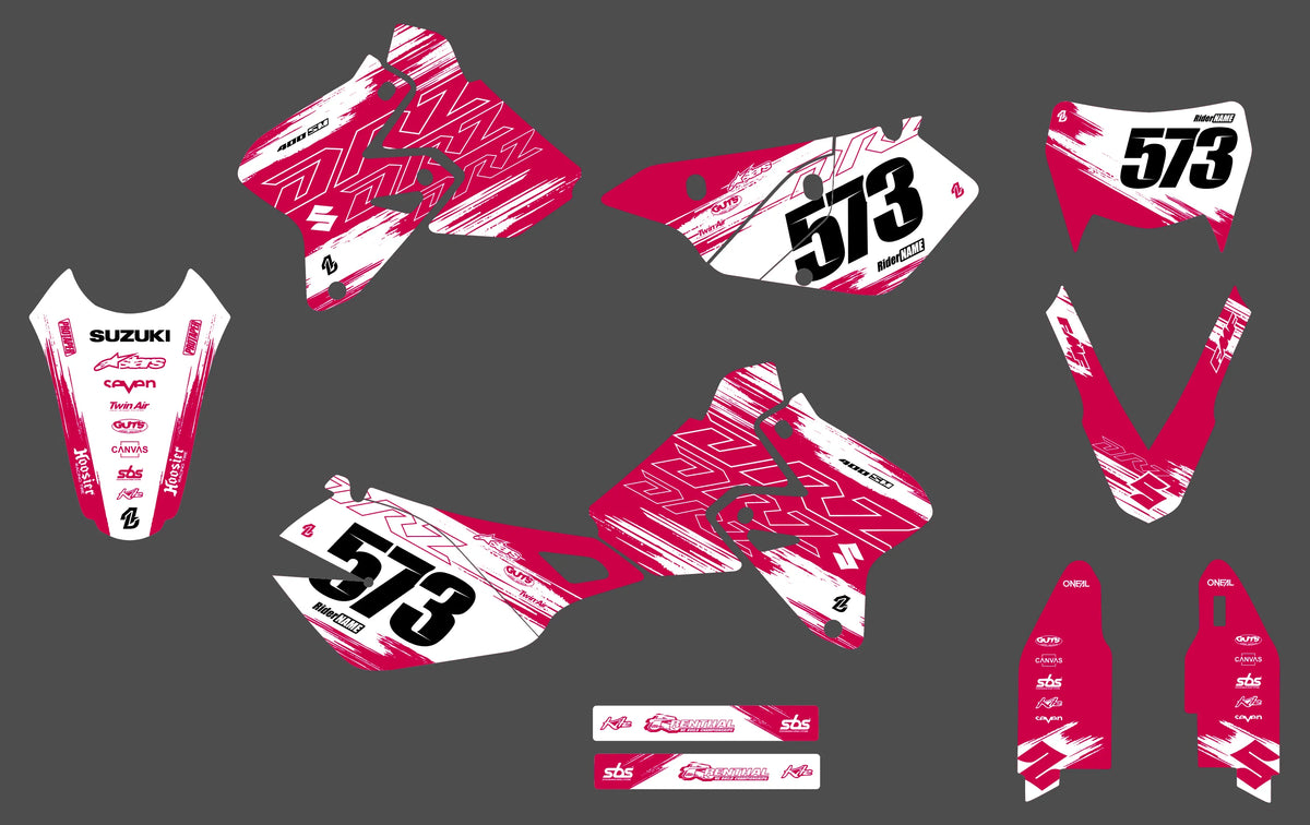 kit gráfico SUZUKI DRZ 400 - VELTRIX