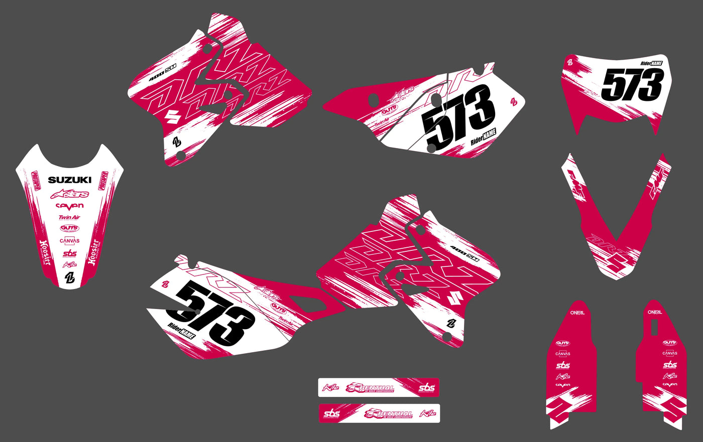 graphics kit SUZUKI DRZ 400 - VELTRIX