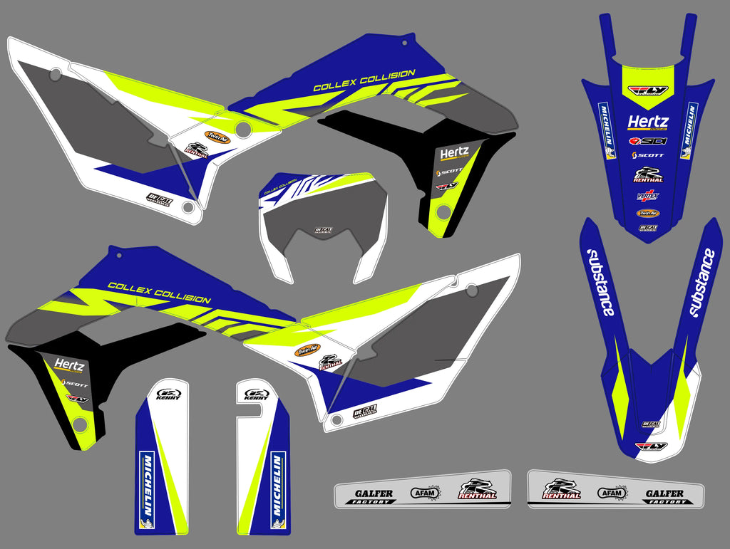 Kit déco Sherco SE SEF 2017-2023 - TORQON