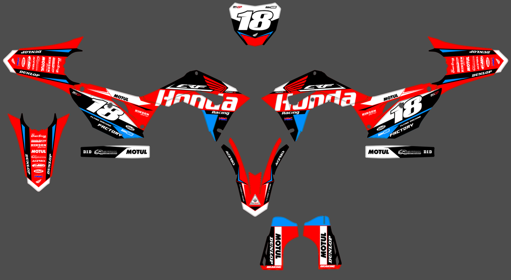 Kit déco BETA RR Enduro 2020-2022 - NITRAX