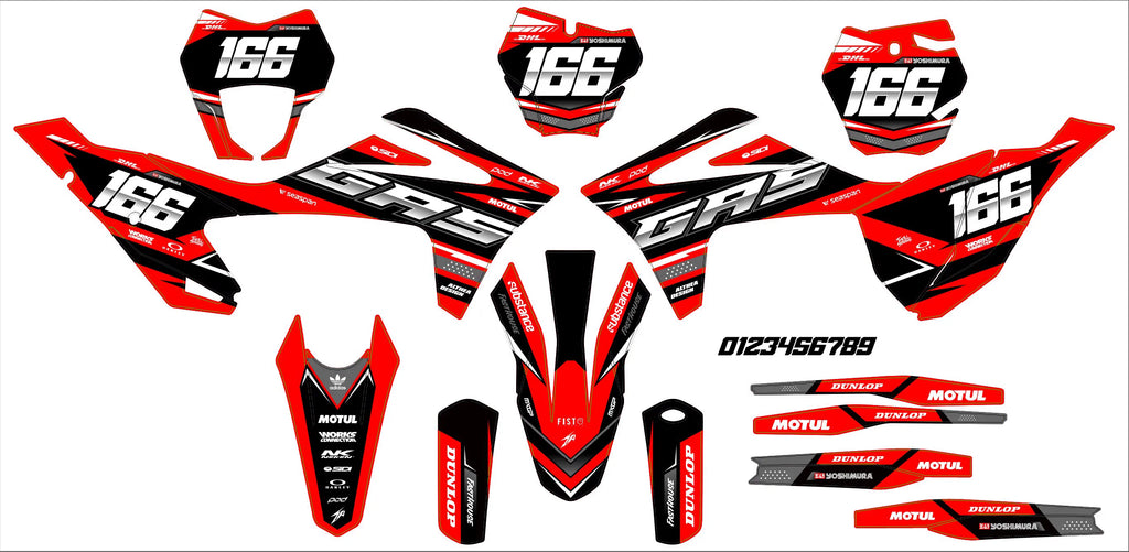 Kit Déco GASGAS EC / EC-F / MC / MC-F 2020-2023 - DYNAXIS