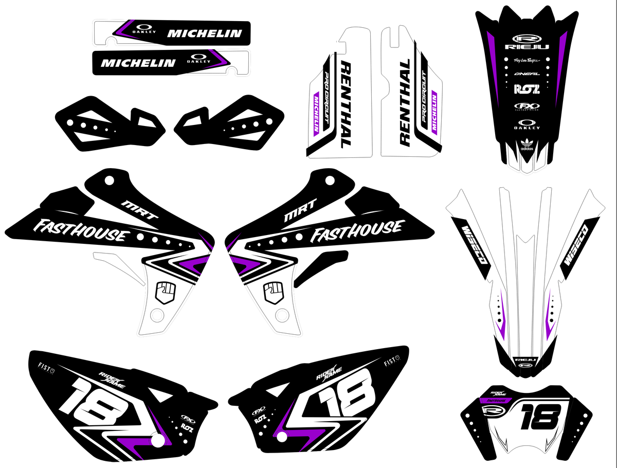 kit gráfico RIEJU MRT 2009-2021 - SKORCH