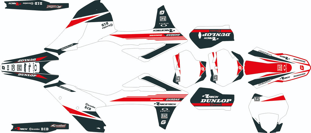 Kit Déco GASGAS EC / EC-F / MC / MC-F 2020-2023 - SYNTRIX