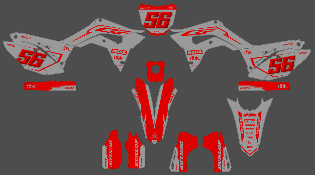 Kit déco BETA RR Enduro 2020-2022 - KRYPTIX