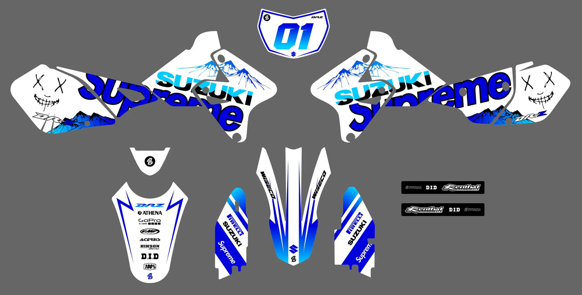 kit grafiche SUZUKI DRZ 400 - ALTRIX