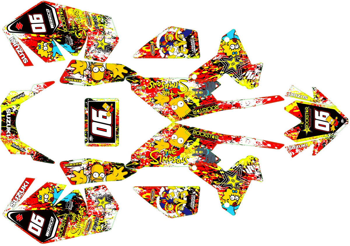 graphics kit SUZUKI LTR 450 - FRYNIX