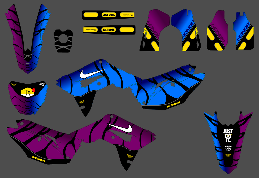 Kit déco BETA RR Enduro 2020-2022 - BLITZR