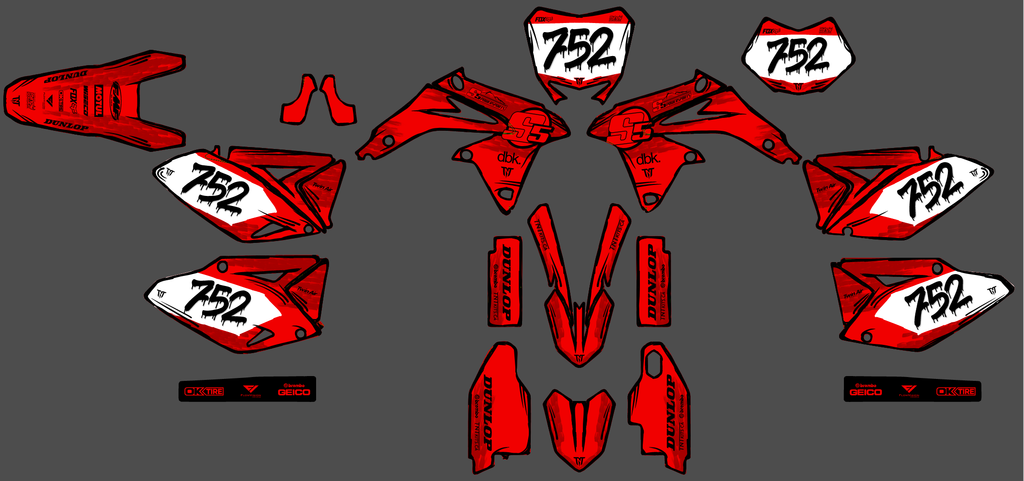 Kit déco BETA RR Enduro 2020-2022 - IGNYTE