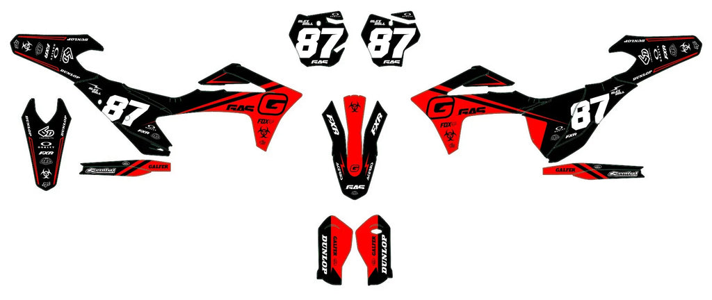 Kit Déco GASGAS EC / EC-F / MC / MC-F 2020-2023 - THRAXON