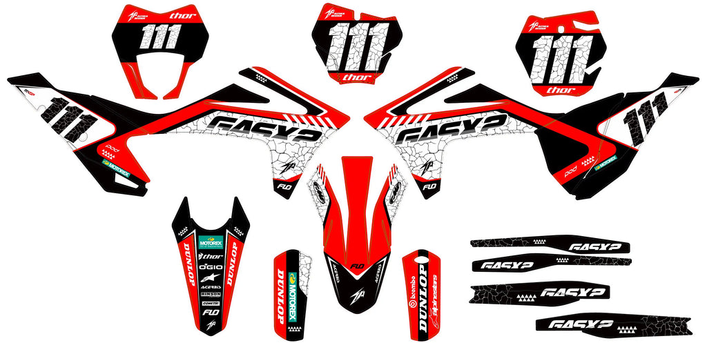 Kit Déco GASGAS EC / EC-F / MC / MC-F 2020-2023 - NITRAX