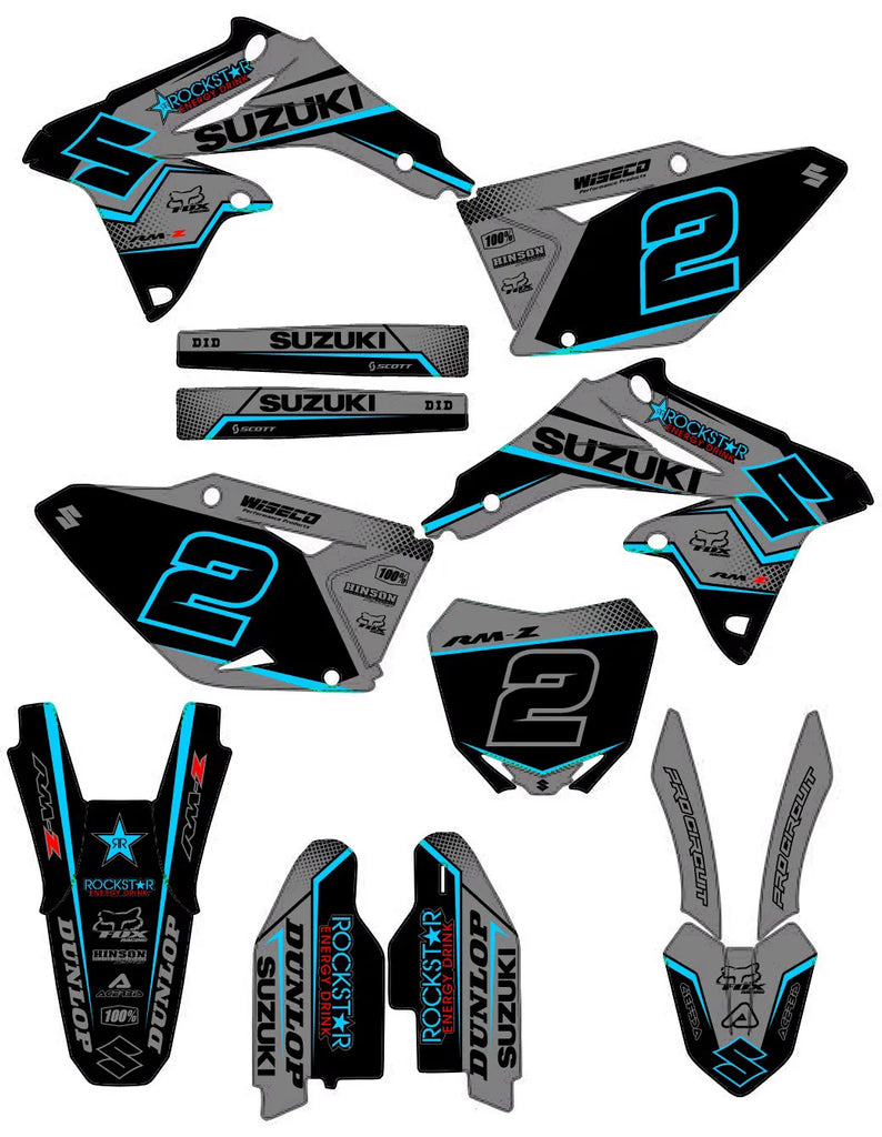 Kit déco BETA RR Enduro 2020-2022 - VORTRIX