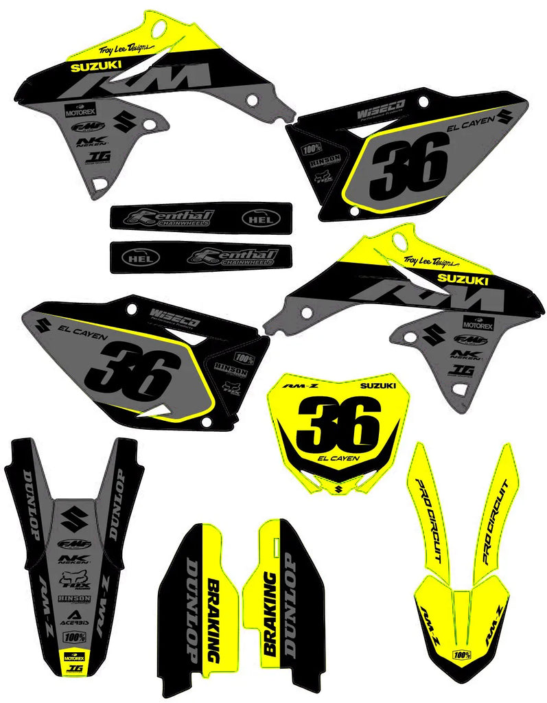 Kit déco BETA RR Enduro 2020-2022 - ZYLTRA