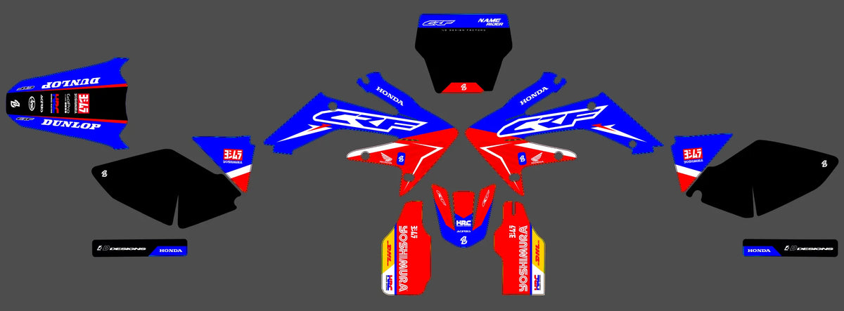 graphics kit HONDA CRF 250 2004-2009 - XYNTRO