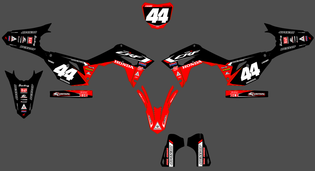 Kit déco BETA RR Enduro 2020-2022 - FURYNX