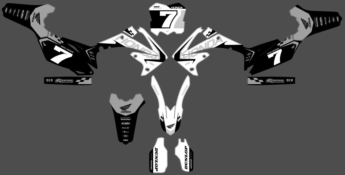 Graphics kit HONDA CRF 250-450 (2009-2012) - MALKOR