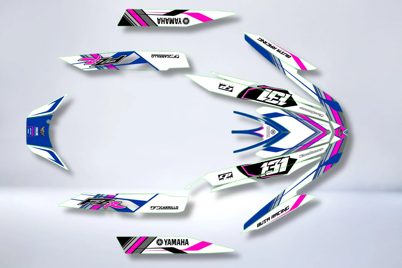Kit déco Yamaha FZR FZS 1800 SHO 2009-2013 Waverunner - VOLTRIX