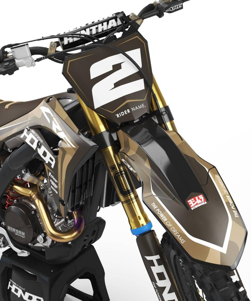 HONDA CRF 250 2022-2024 & CRF 450 2021-2024 graphics kit - Forest v2