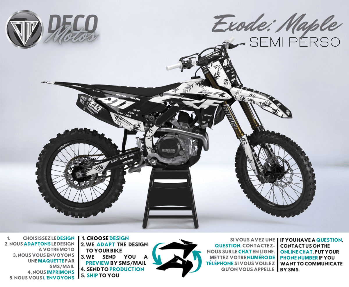 HONDA CRF 250 2022-2024 & CRF 450 2021-2024 graphics kit - Maple