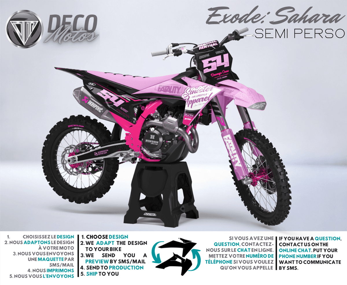 Sahara - Semi-Custom Decal Kit