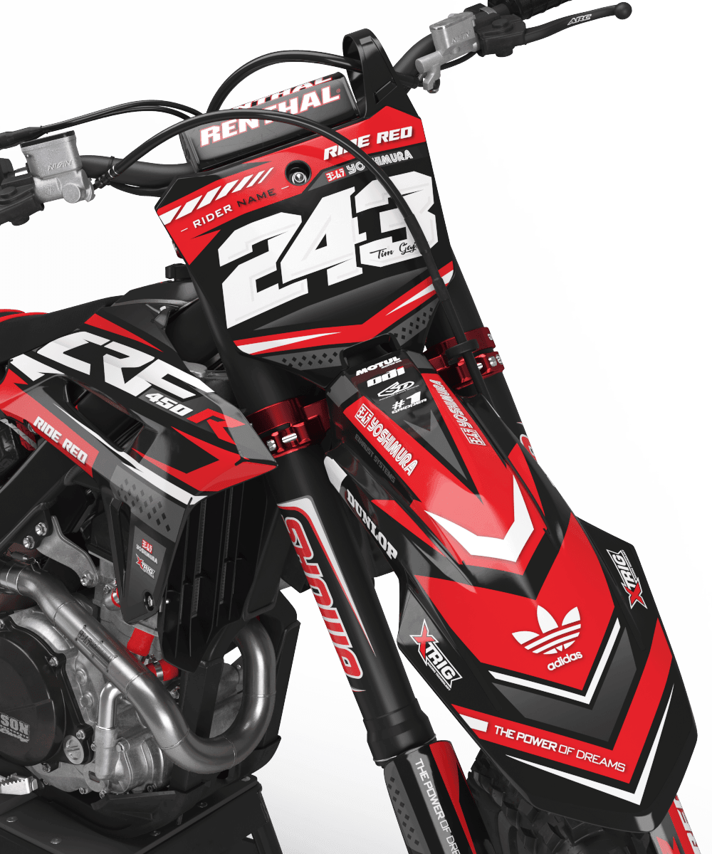 HONDA CRF 250 2022-2024 & CRF 450 2021-2024 graphics kit - Hestia