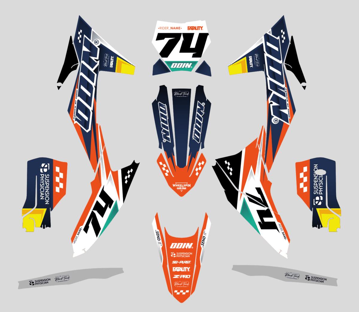 Hugin - Semi-Custom Decal Kit