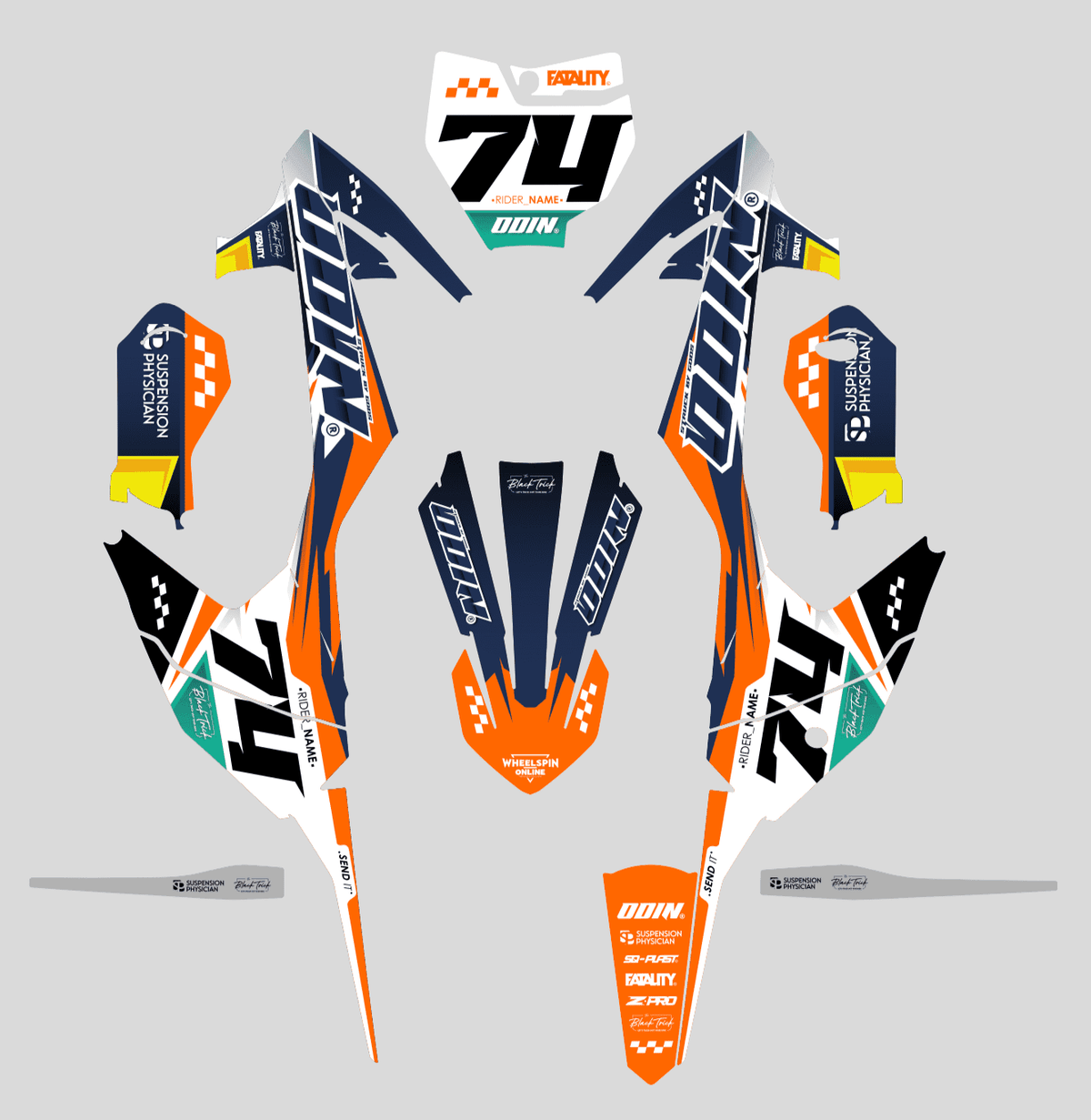 Valkyr - Semi-Custom Decal Kit