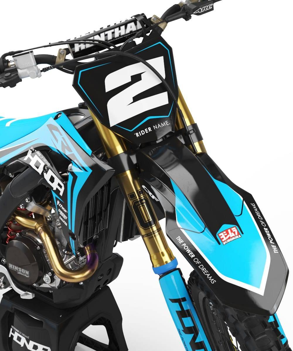 HONDA CRF 250 2022-2024 & CRF 450 2021-2024 graphics kit - Zeus v2