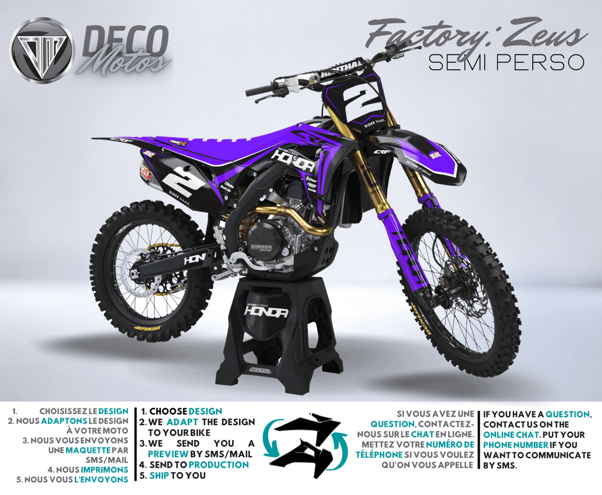 Zeus v3 - Kit Déco Semi-Personnalisé