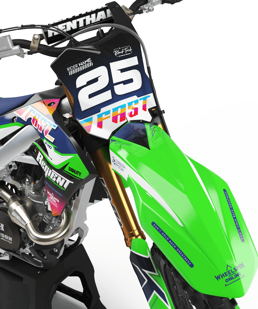 Kit decorativo Kawasaki KXF 250 2021-2024 & KXF 450 2019-2023 - Veloce