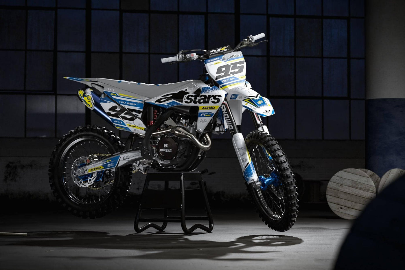 Alpinestar - Halbpersonalisierter Dekorationssatz