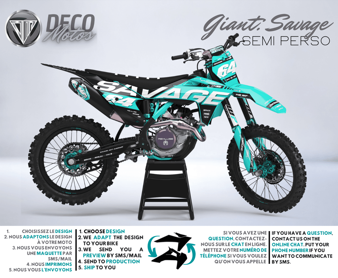 Savage - Kit de Decoração Semi-Personalizado