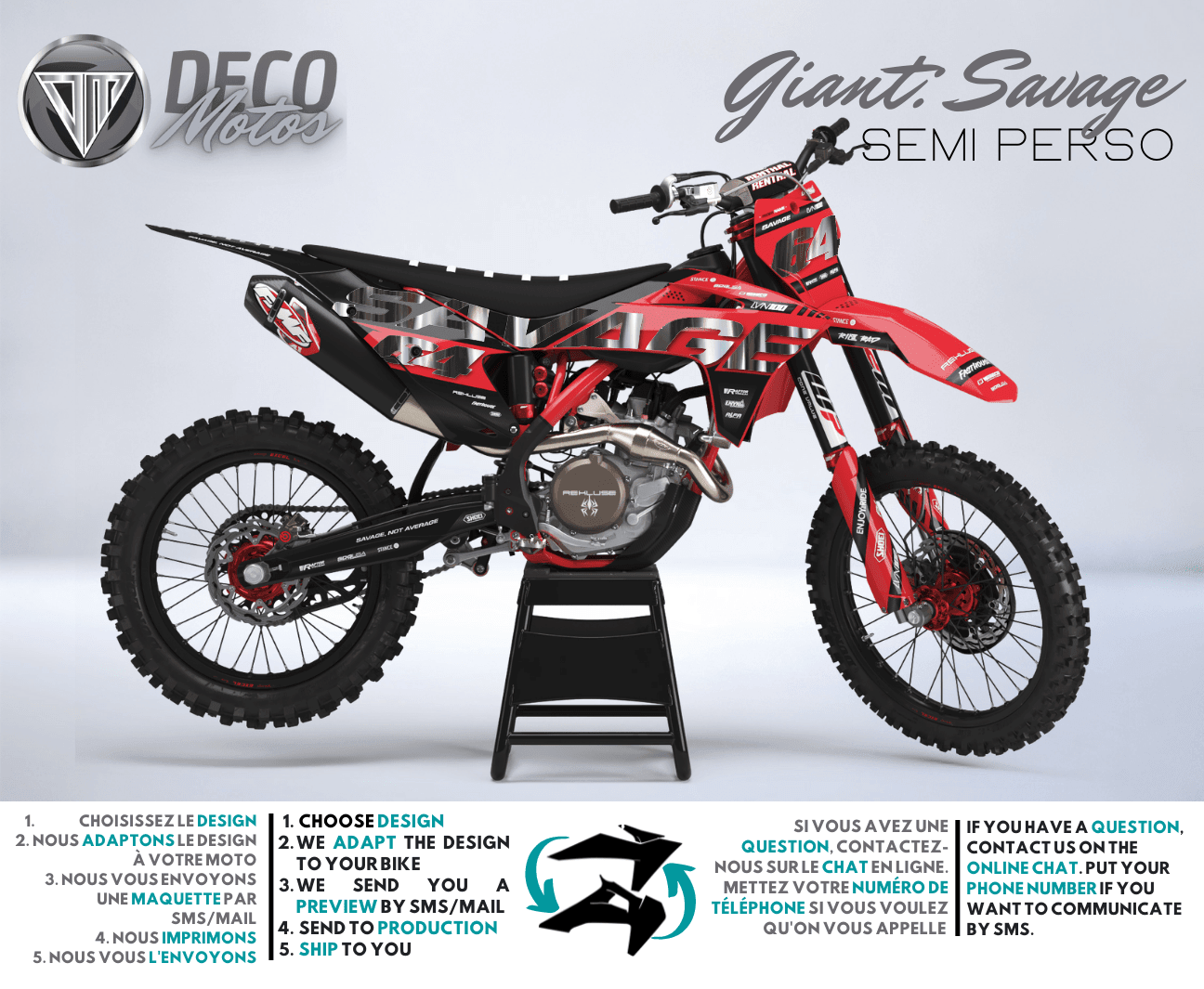 Savage - Kit de Decoração Semi-Personalizado