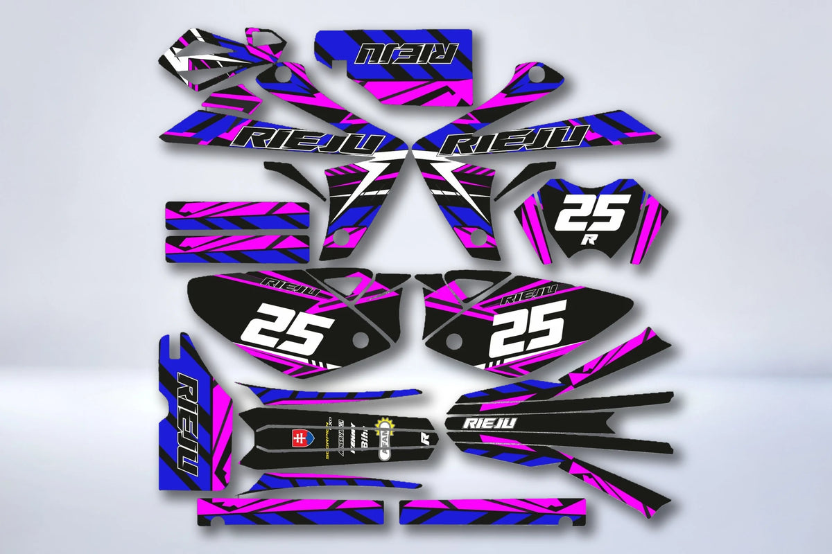 Dekor-Kit RIEJU MRT 2009-2021 - HAZARD